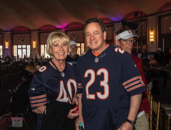  Chicago Bears Fans .. The O’Brien’s .. members every year of the JazzTrax 10 Day Club .. what’s the 10 Day Club. You must arrive on the Island before the 1st Note Opening Weekend and NEVER LEAVE the Island until after the Closing Note on Closing Weekend.   If you go back to the Mainland between weekends, you are not a 10 day Clubber.  