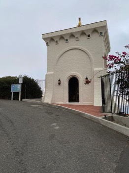  Historic Avalon Chimes Tower donated in 1930 by Mrs. Wrigley now under full renovation 